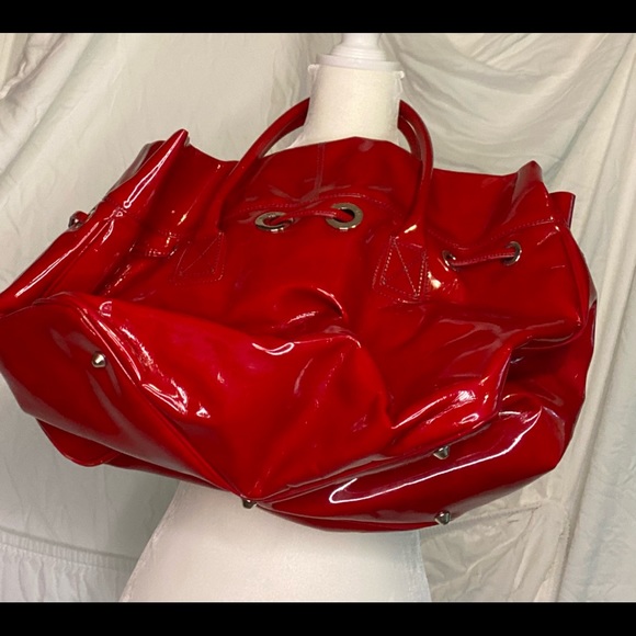 Sonia Rykiel large red patent leather bag
Pre owned - Picture 3 of 8